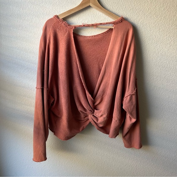 Aerie Open-Back Sweatshirt - Picture 8 of 11